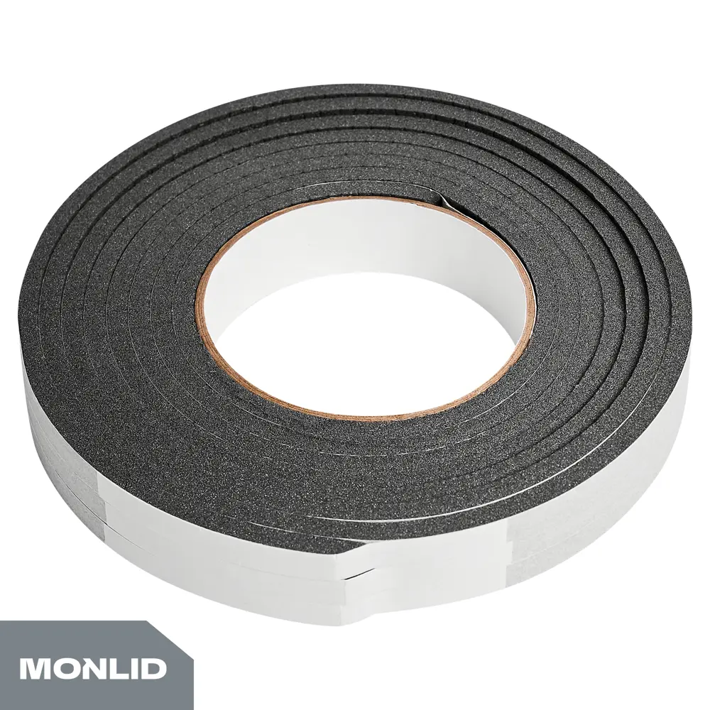 Уплотнитель для окон и дверей MONLID универсальный профиль 9 м цвет черный STLM-2068858 - Вид №4