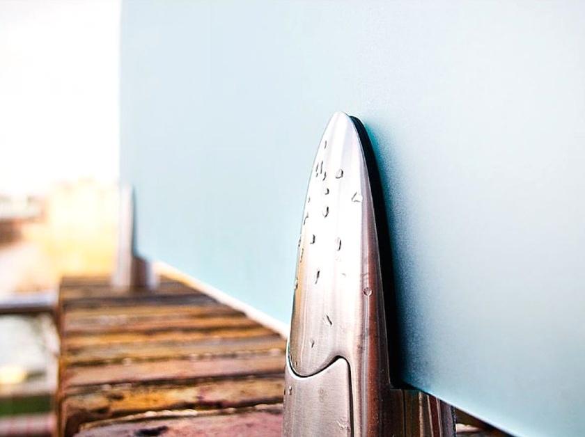 Q-RAILING ITALIA Зажим для крепления к полу из нержавеющей стали Easy glass® sun-id-1344913 - Вид №2