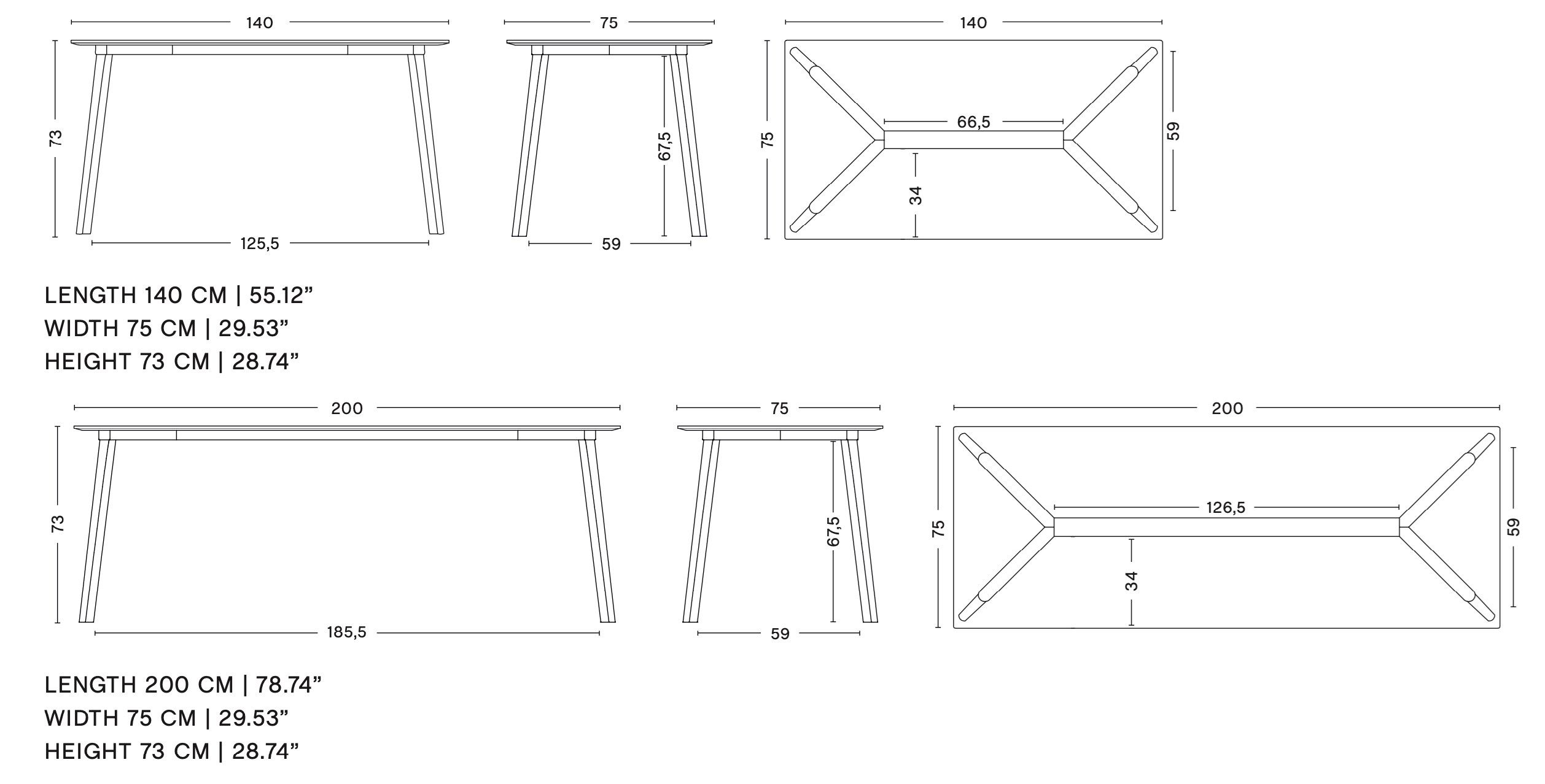 Деревянный прямоугольный стол Hay Копенгаген ARCH-00116505 - Вид №22