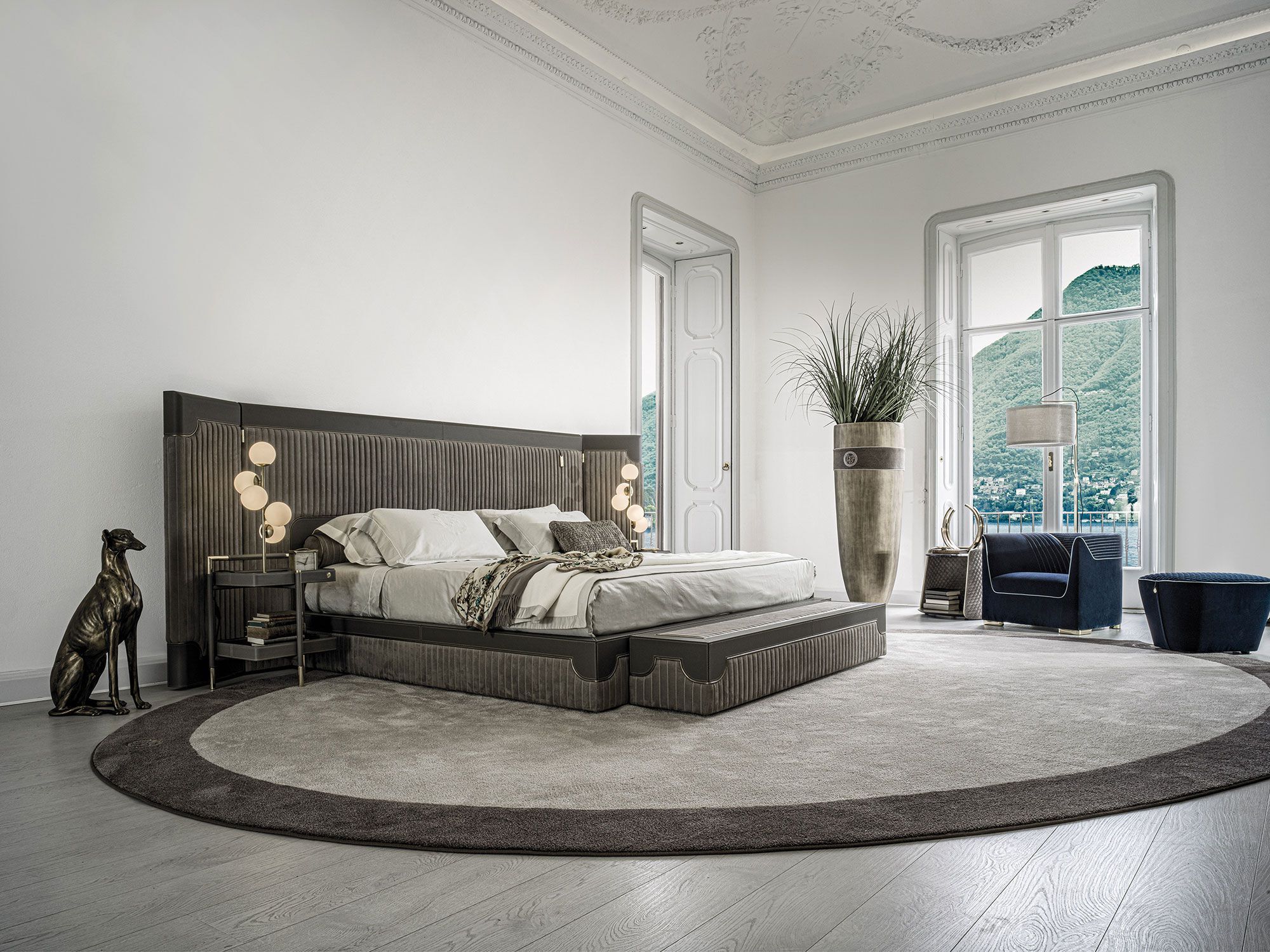 Скамейка из ткани Vittoria Frigerio Capua ARCH-00028568 - Вид №2