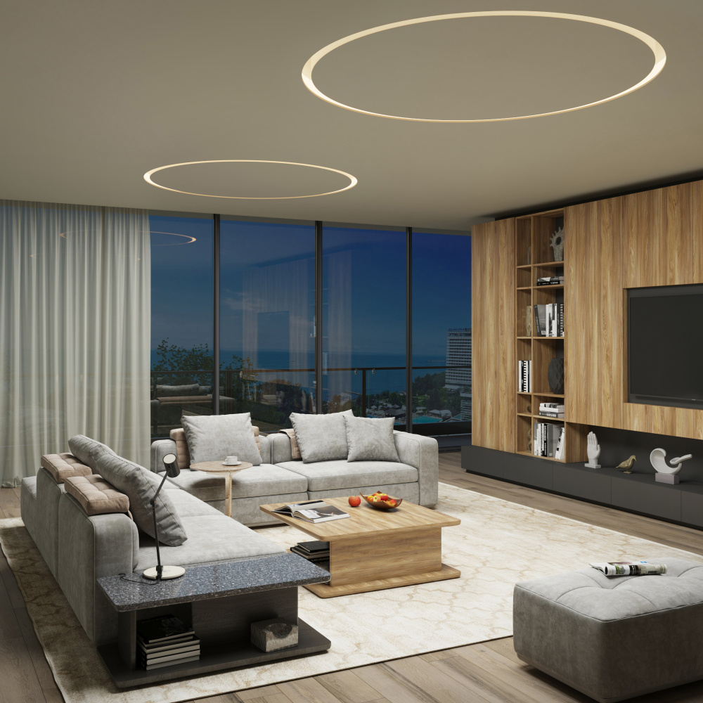 SN 651 Встраиваемый кольцевой гипсовый светильник Stellanova CALYPSO 1900  - Вид №1