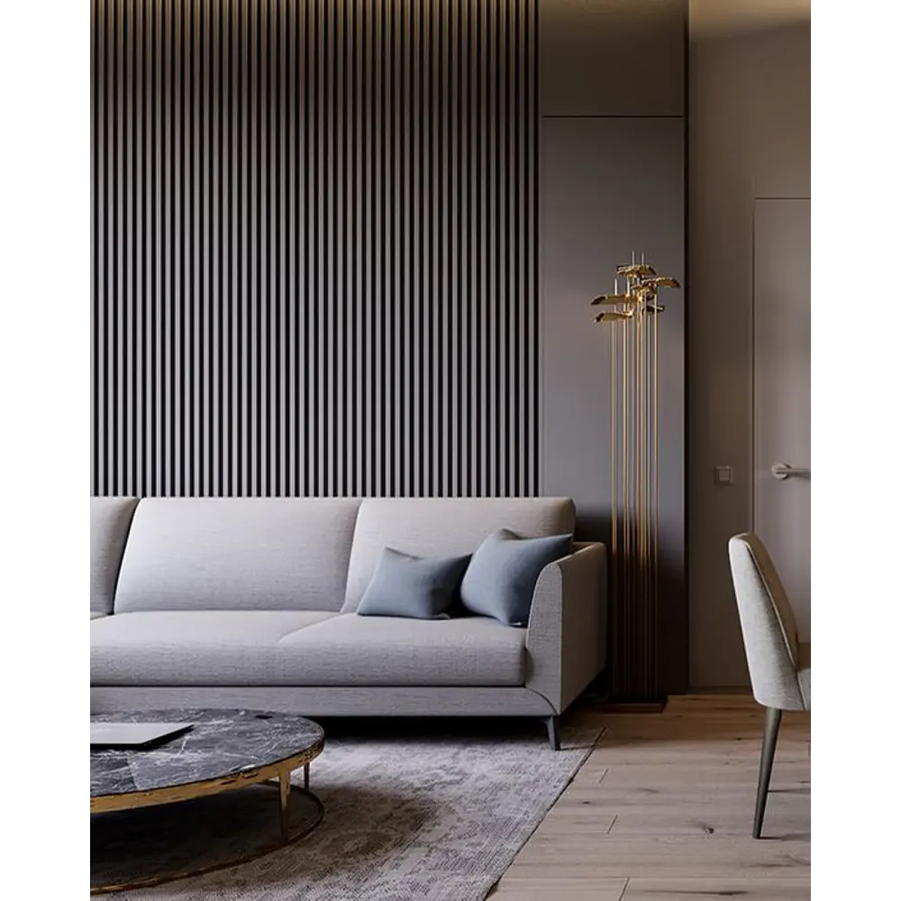 Молдинг настенный полистирол ударопрочный Decor-Dizayn DD611 белый 20x30x2000 мм 85377359 STLM-2010970  - Вид №7