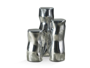 Высокий алюминиевый журнальный столик