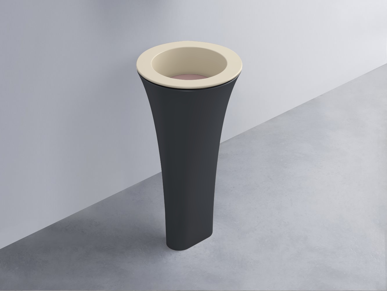 AMLA45-LN+AMPILT-CP+AMCOLT-BA Раковина Amedeo Tondo отдельностоящая cielo Enjoy + Amedeo Ceramica Cielo