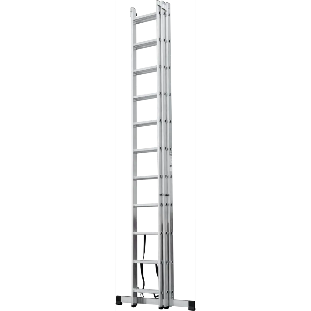 Лестница раскладная выдвижная 3-секционная Standers до 6.45 м 11 ступеней STLM-2080721 - Вид №3