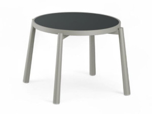 Алюминиевый круглый садовый столик