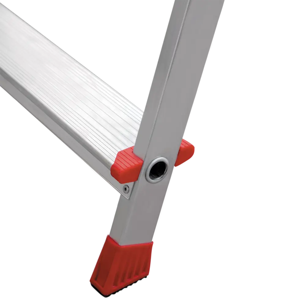 Стремянка с лотком для инструментов Новая Высота Артель 7 ступеней алюминий STLM-2210842 - Вид №9