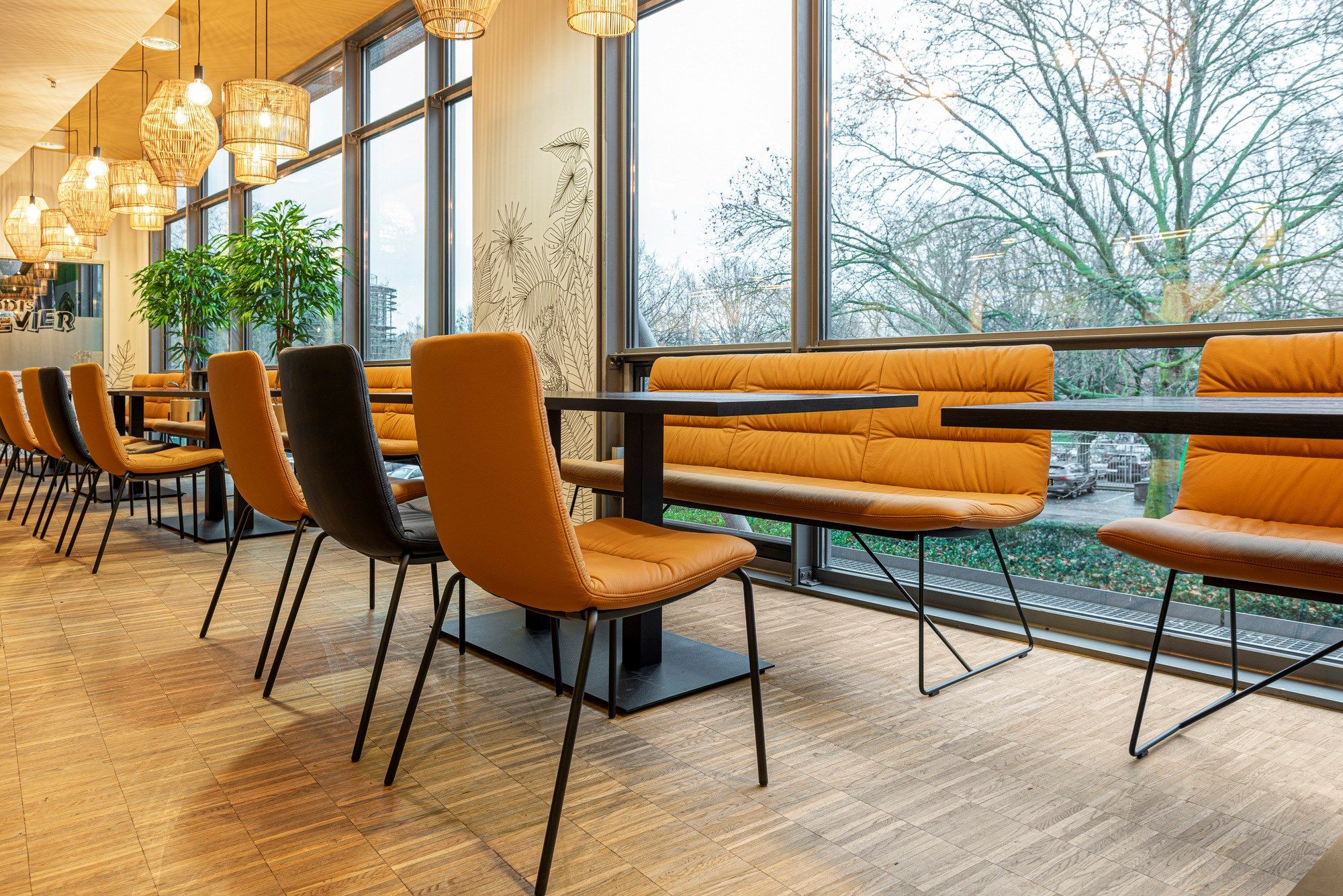 Мягкий штабелируемый стул KFF Arva Light ARCH-00015104 - Вид №11