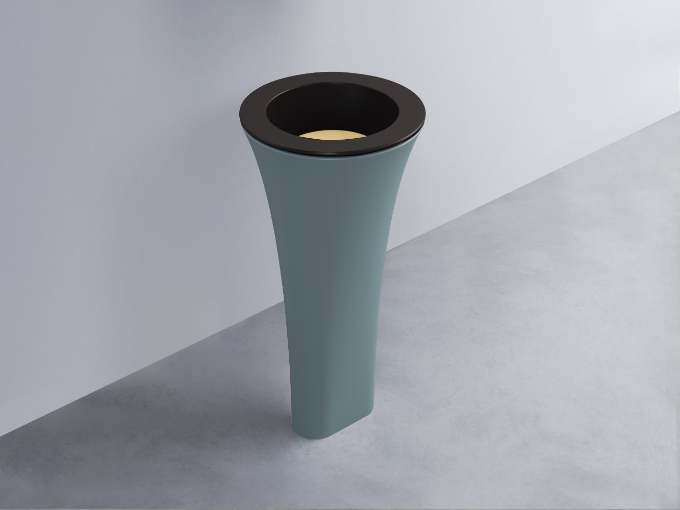 AMLA45-LV+AMPILT-CN+AMCOLT-PL Раковина Amedeo Tondo отдельностоящая cielo Enjoy + Amedeo Ceramica Cielo