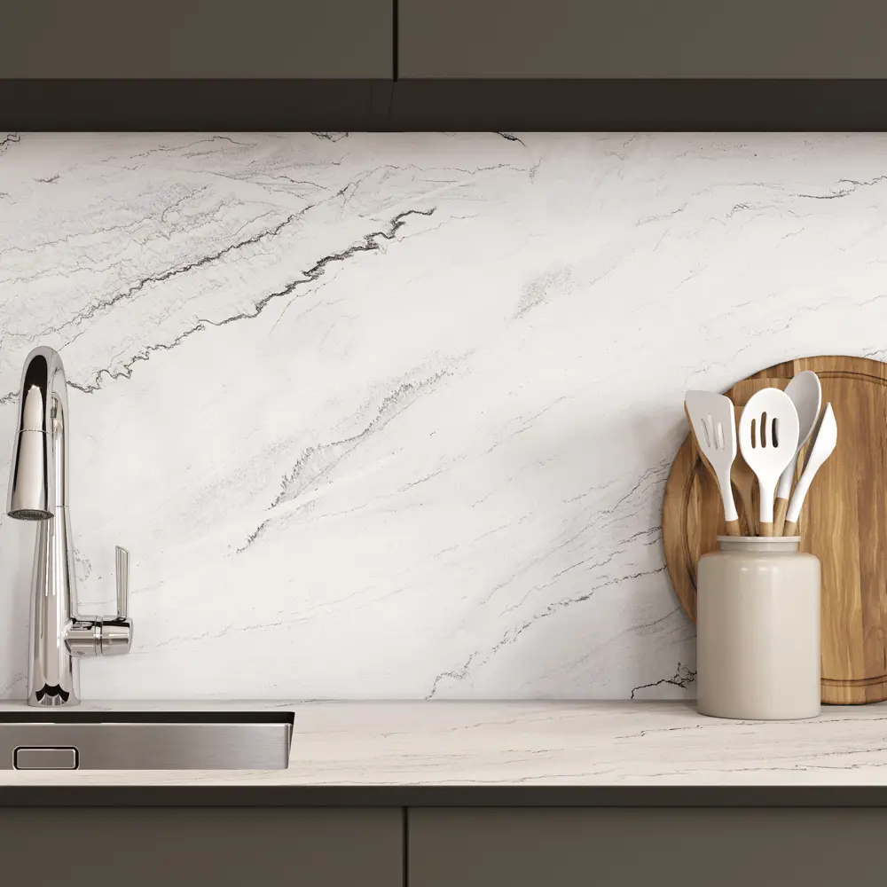 Santreyd Стеновая панель Марола - серый модерн для кухни 89385674 STLM-1508509 - Вид №2