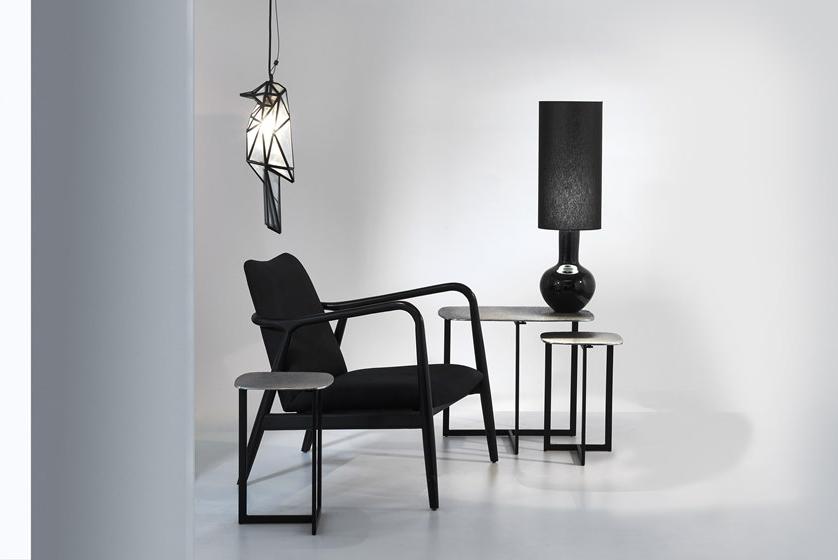 Pols Potten Журнальный столик квадратный из железа  300-070-027  - Вид №5