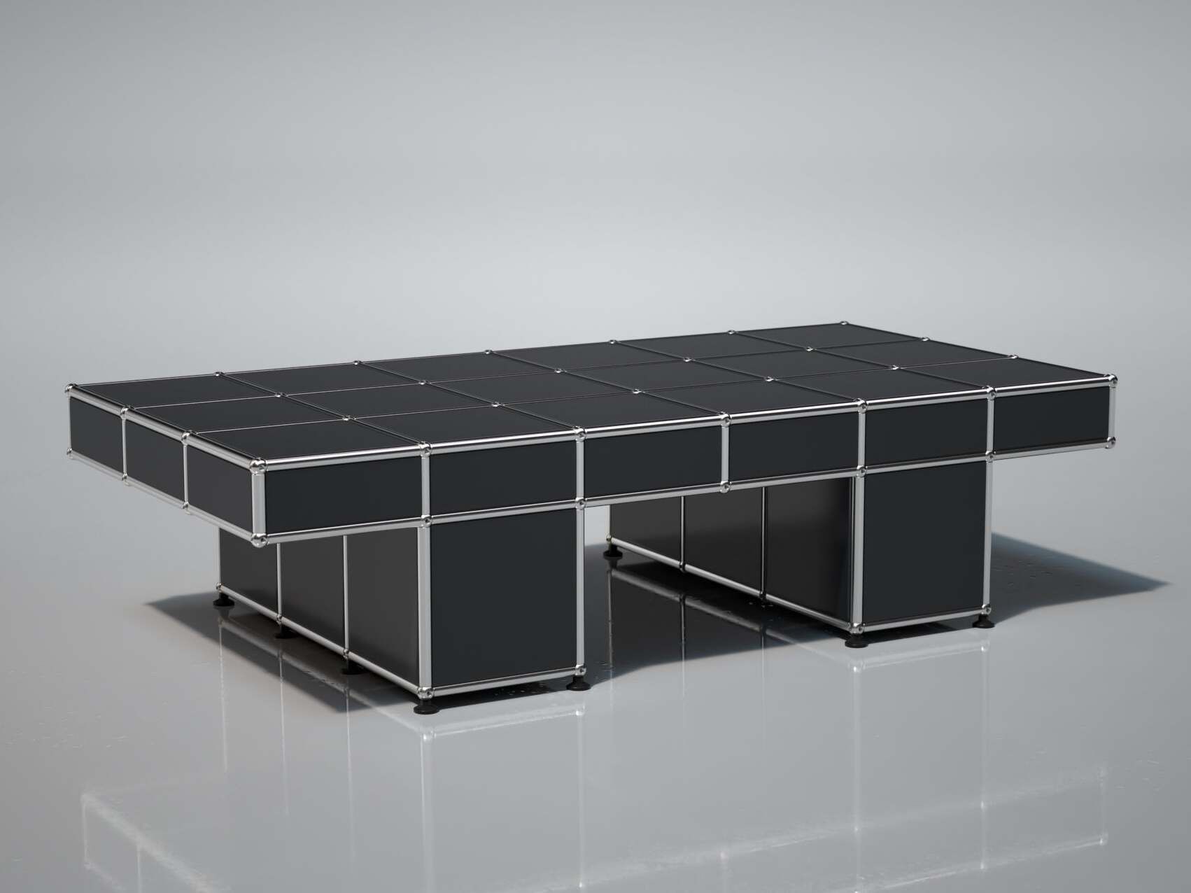 Стальной журнальный столик USM TESSELLATE ARCH-00102015 - Вид №3