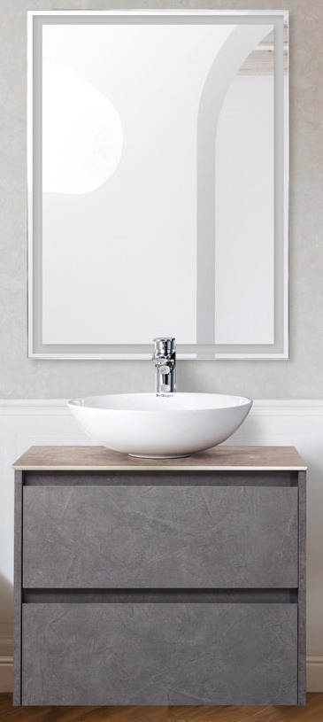 Мебель для ванной BelBagno KRAFT-600-2C-SO-PG  - Вид №1