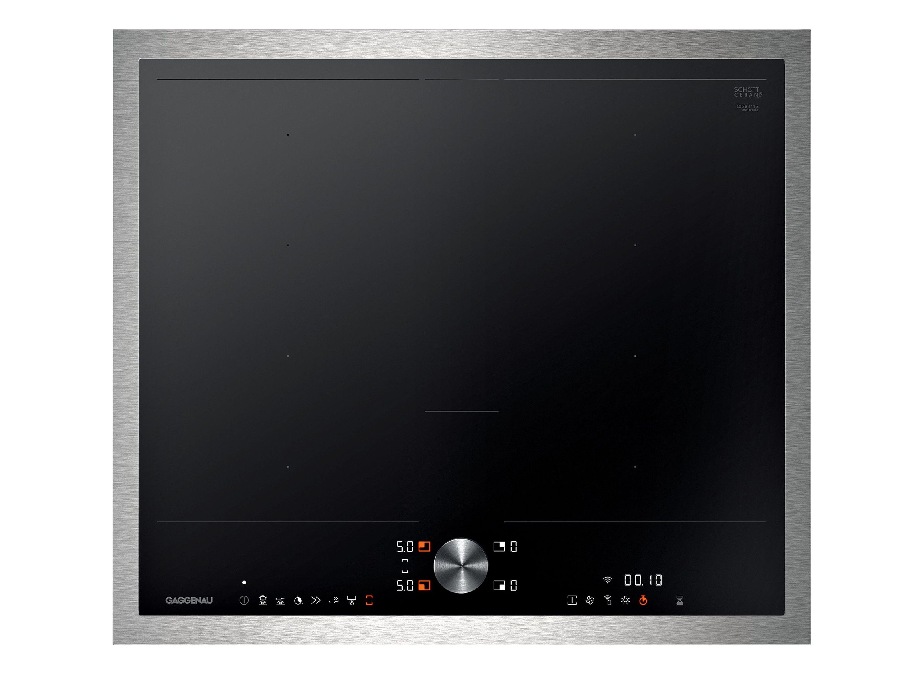 Встраиваемая индукционная плита из стеклокерамики GAGGENAU серия 200 ARCH-00063007