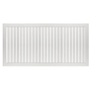 Экран радиатора 120x60 см МДФ цвет белый