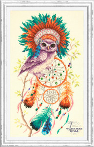 088-12 Дивный сон Набор для вышивания Чудесная Игла 27 х 50 см Чудесная игла