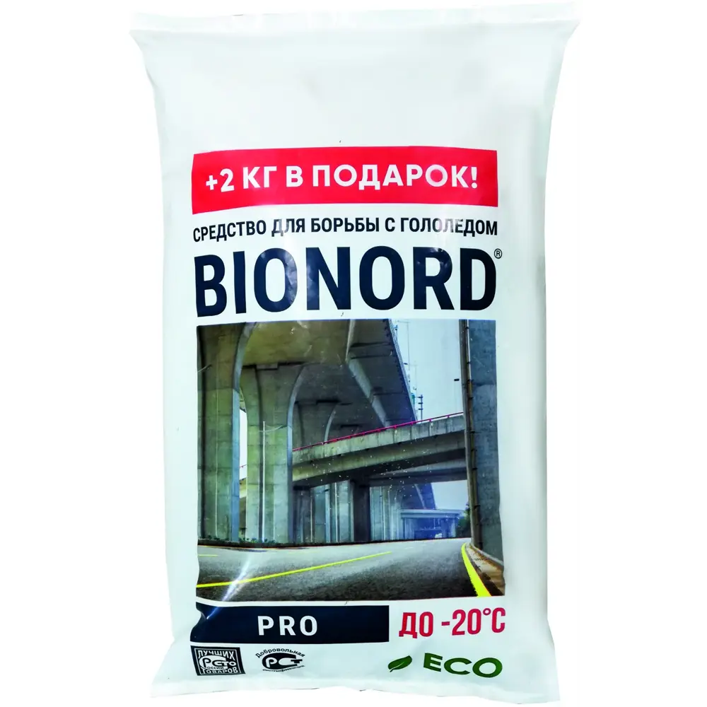 Антигололедный реагент Bionord Pro 12 кг 82460174 STLM-2163257 