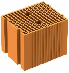 Fornaci Laterizi Danesi Блок кирпичный теплоизоляционный Poroton® plan