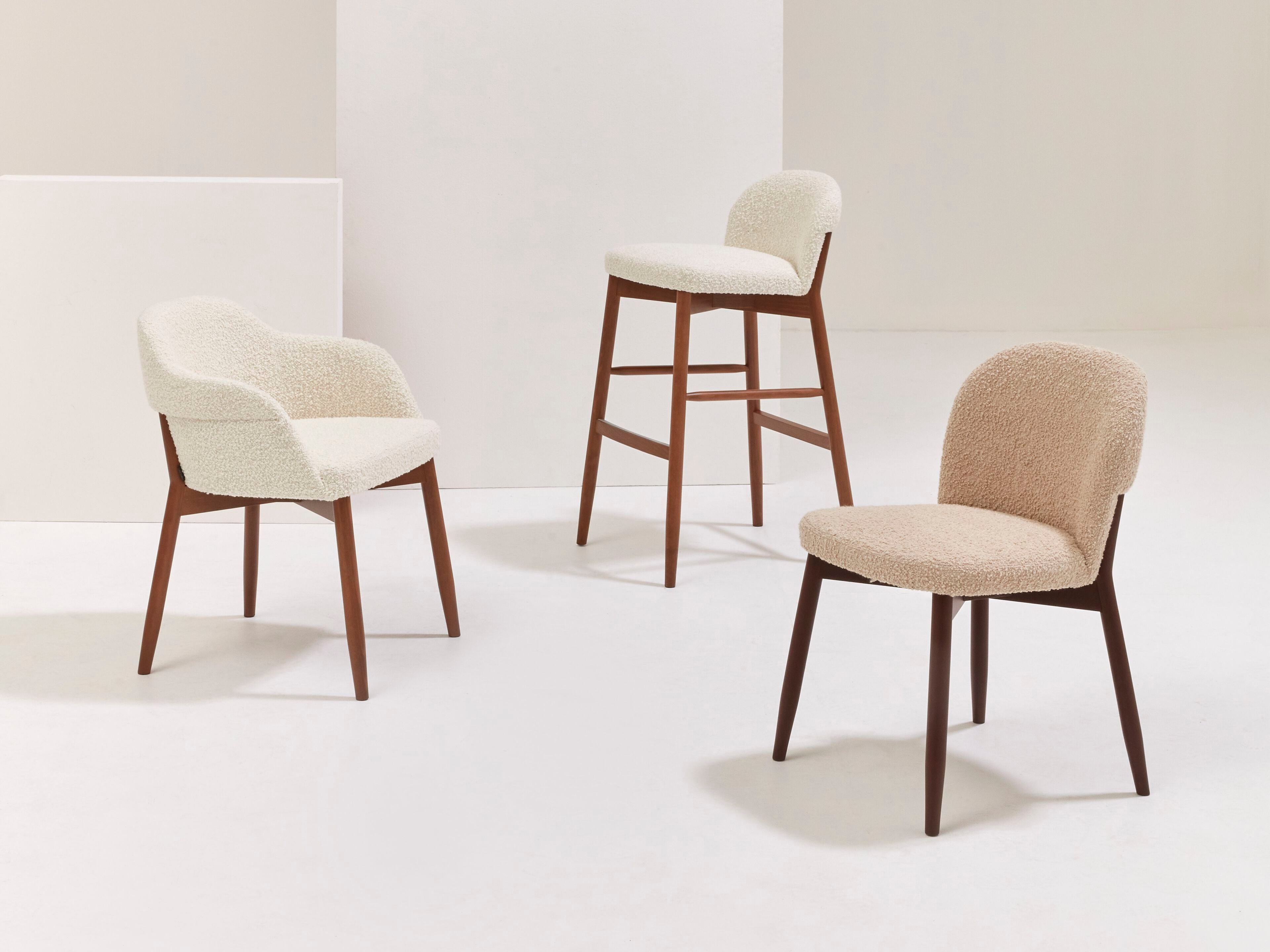 Высокий табурет из бука Billiani Spy ARCH-00024272 - Вид №1