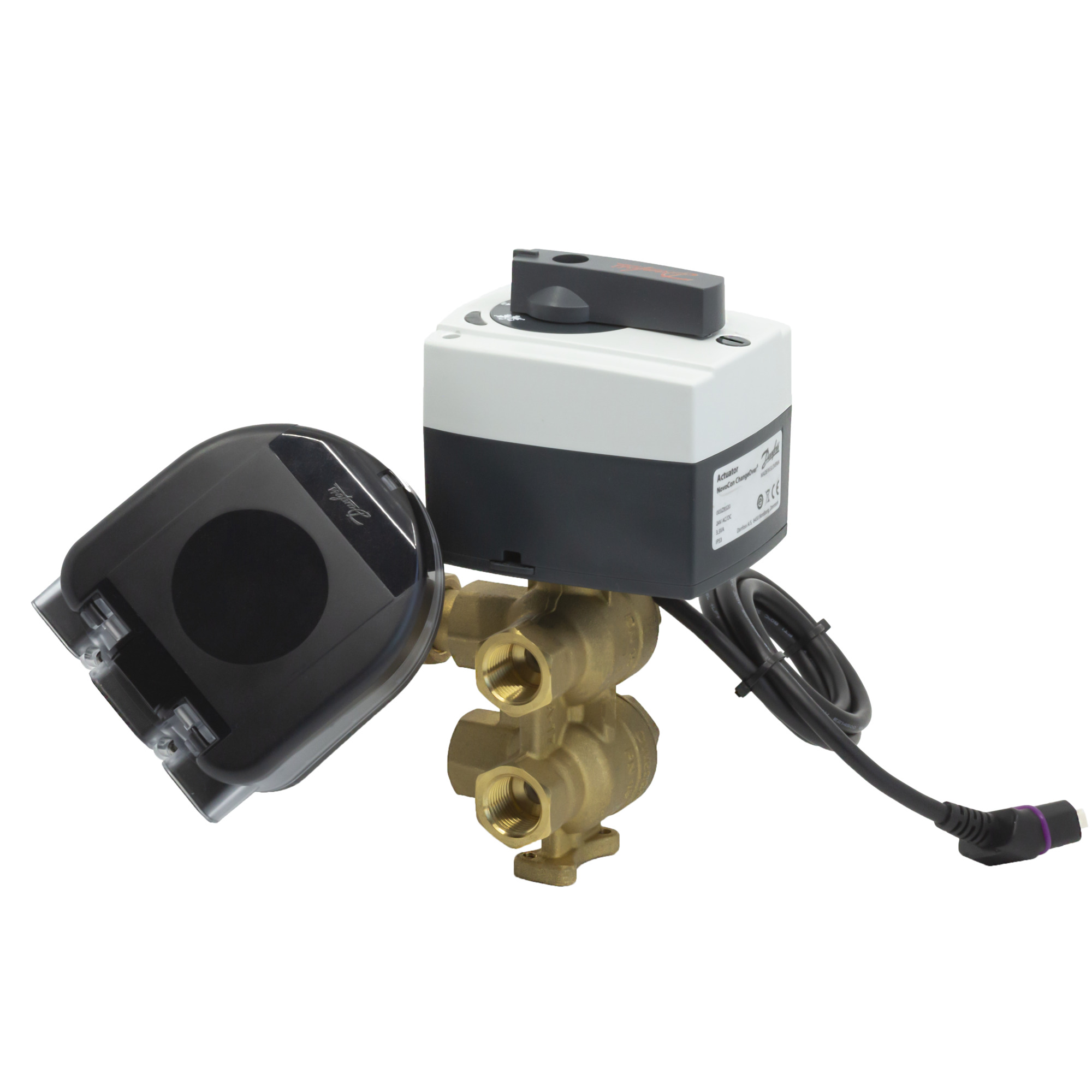 Danfoss Электроприводы редукторные для клапанов AQT/AQF Эл.пр. 2-хпозиционный AMI140,24 пер.тока 082H8048  - Вид №32