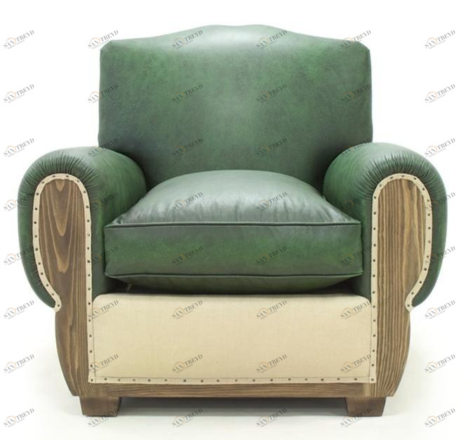 CREARTE COLLECTIONS Кожаное кресло с подлокотниками  6 