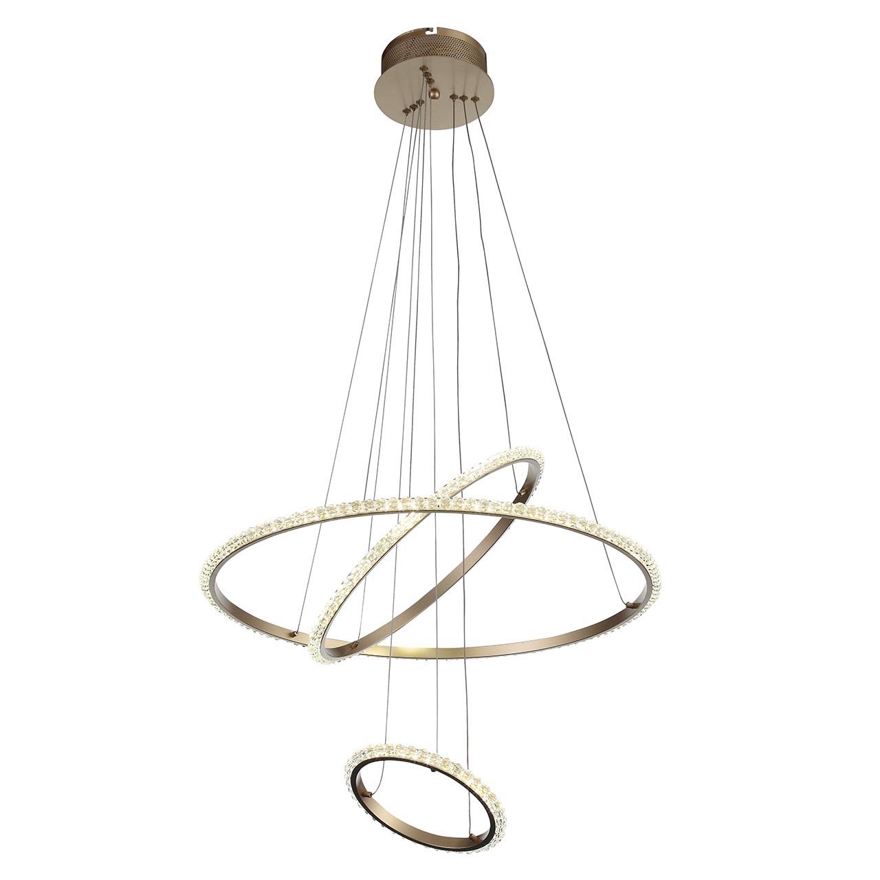 Подвесной светильник золотистый ST Luce Cremo SL1501.203.03 ST LUCE ДИЗАЙНЕРСКИЕ, CREMO 00-3890075 Золото  - Вид №2