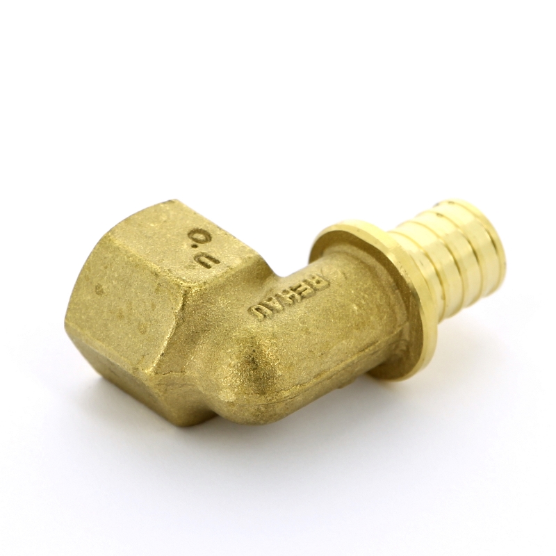 Угол надвижной В латунный REHAU 20x1/2" 137305 - Вид №2