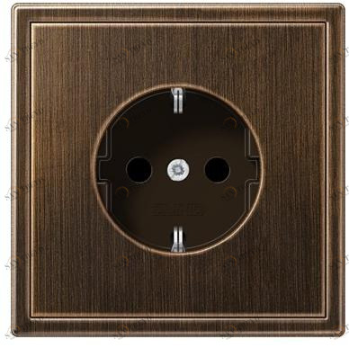 JUNG Электрическая розетка из латуни Ls 990 sun-id-1432414