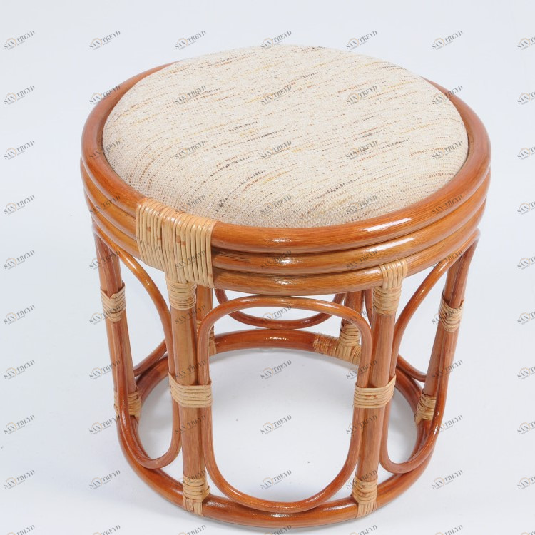 Табурет 45х45 см коньяк Calamus Rotan VINOTTI  00-3885363 Коричневый 