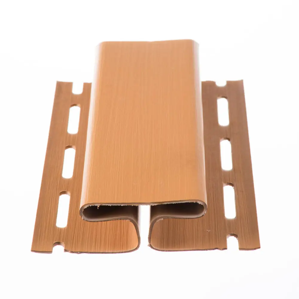 H-профиль для сайдинга 3 м цвет бежевый FINEBER STLM-2063831