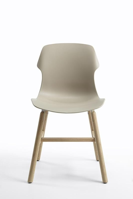 Стул из полипропилена с деревянными ножками Casamania & Horm стерео ARCH-00135003 - Вид №8