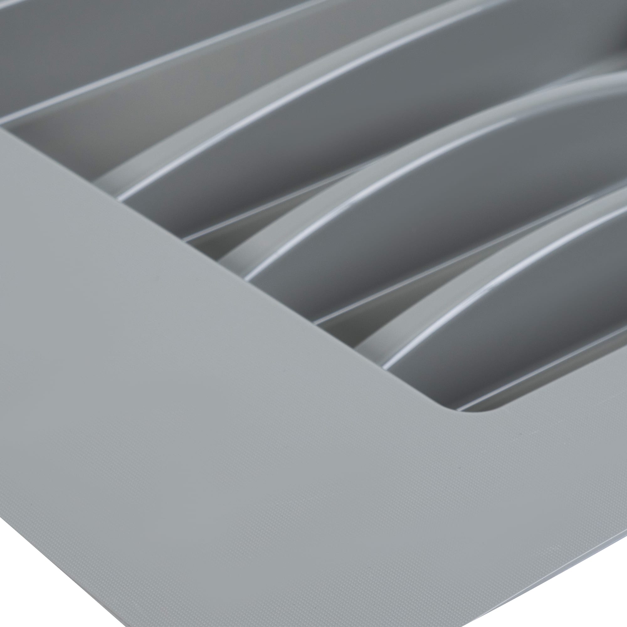 18691444 Лоток для столовых приборов 340 мм, пластик, цвет серый Santreyd  - Вид №2