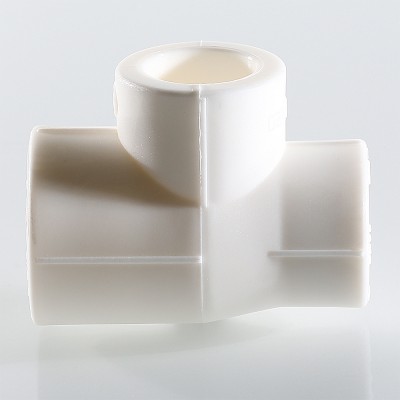 VTp.735.0.063032063 Фитинг полипропиленовый – тройник переходной Valtec 63 x 32 x 63 мм  - Вид №4