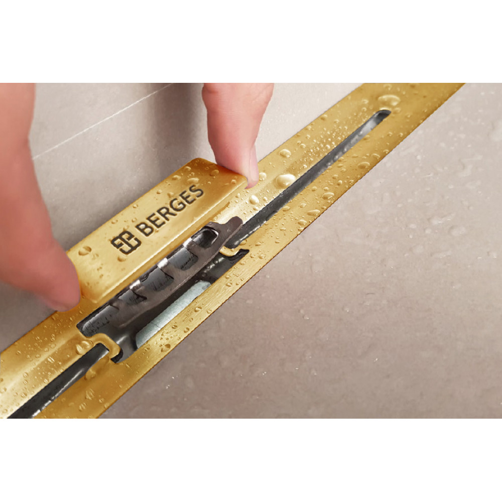 092113  Желоб водосток SIMPEL 1000  Berges SIMPEL  - Вид №7