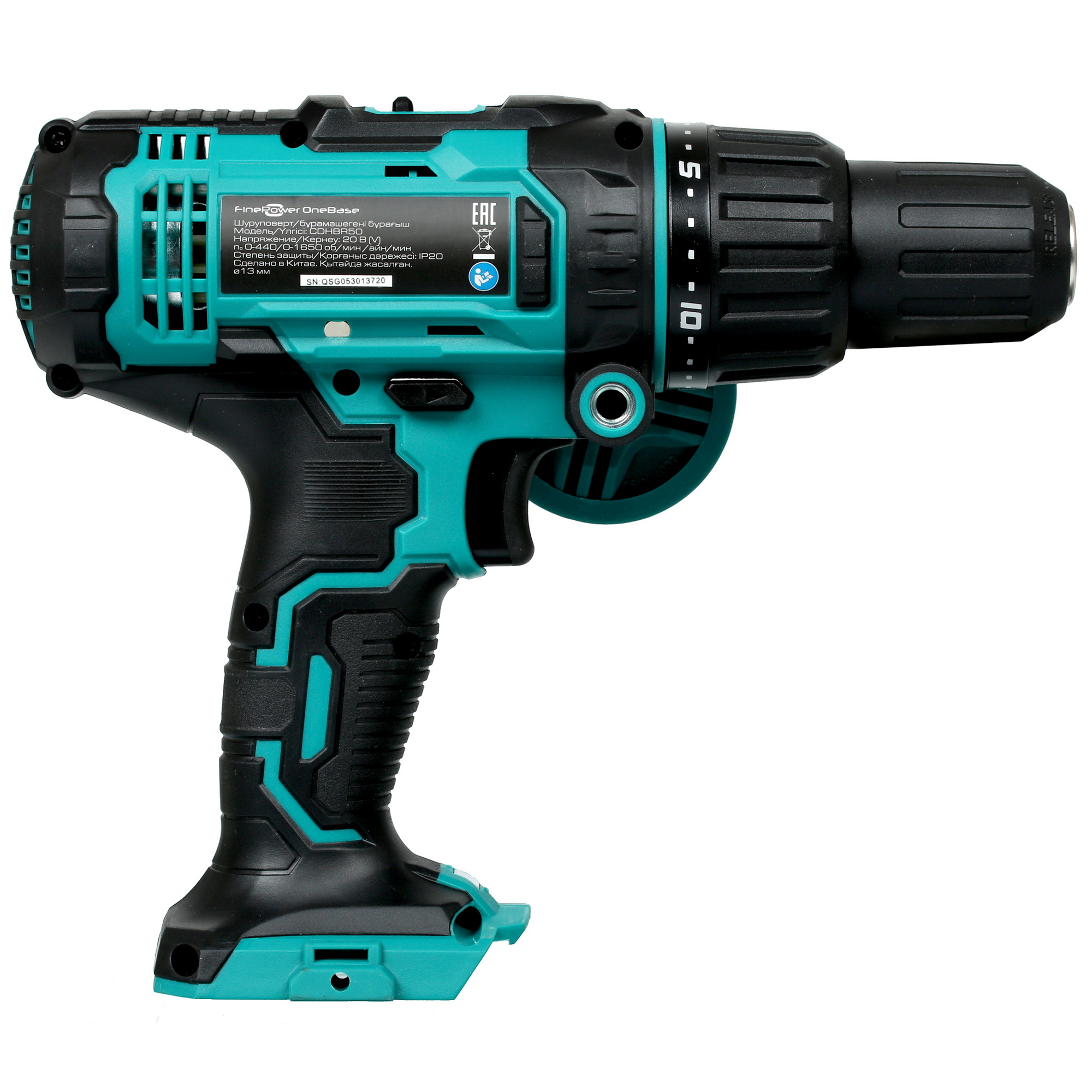 Дрель-шуруповерт FinePower CDHBR50 OneBase20  , Без ЗУ, Без АКБ 4747493 STDN-0048061 - Вид №1