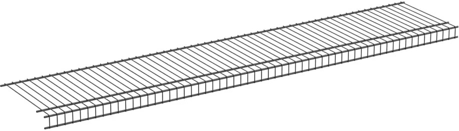91619854 Полка для металлического стеллажа Лофт-Комплект 150x4.50x30.30 см сталь цвет черный STLM-1100194