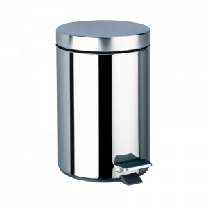 450P Урна с педалью, круглая из нержаеющеей стали, 5 л DELABIE