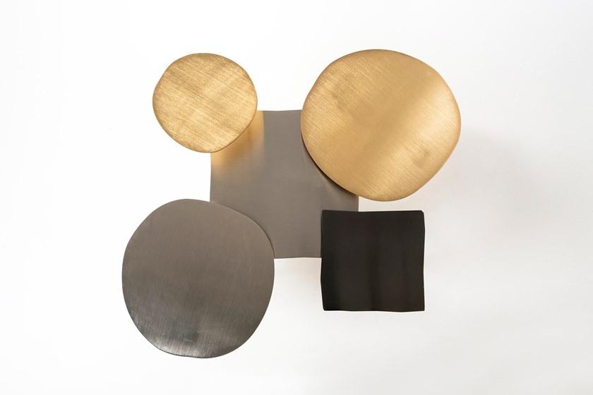 Opinion Ciatti Круглый журнальный столик из стали и кованого железа sun-id-1371673 - Вид №9