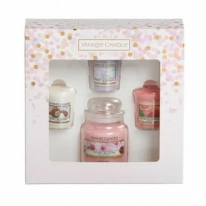 Подарочный набор 3 свечи "Нежный букет" YANKEE CANDLE  268078 Белый