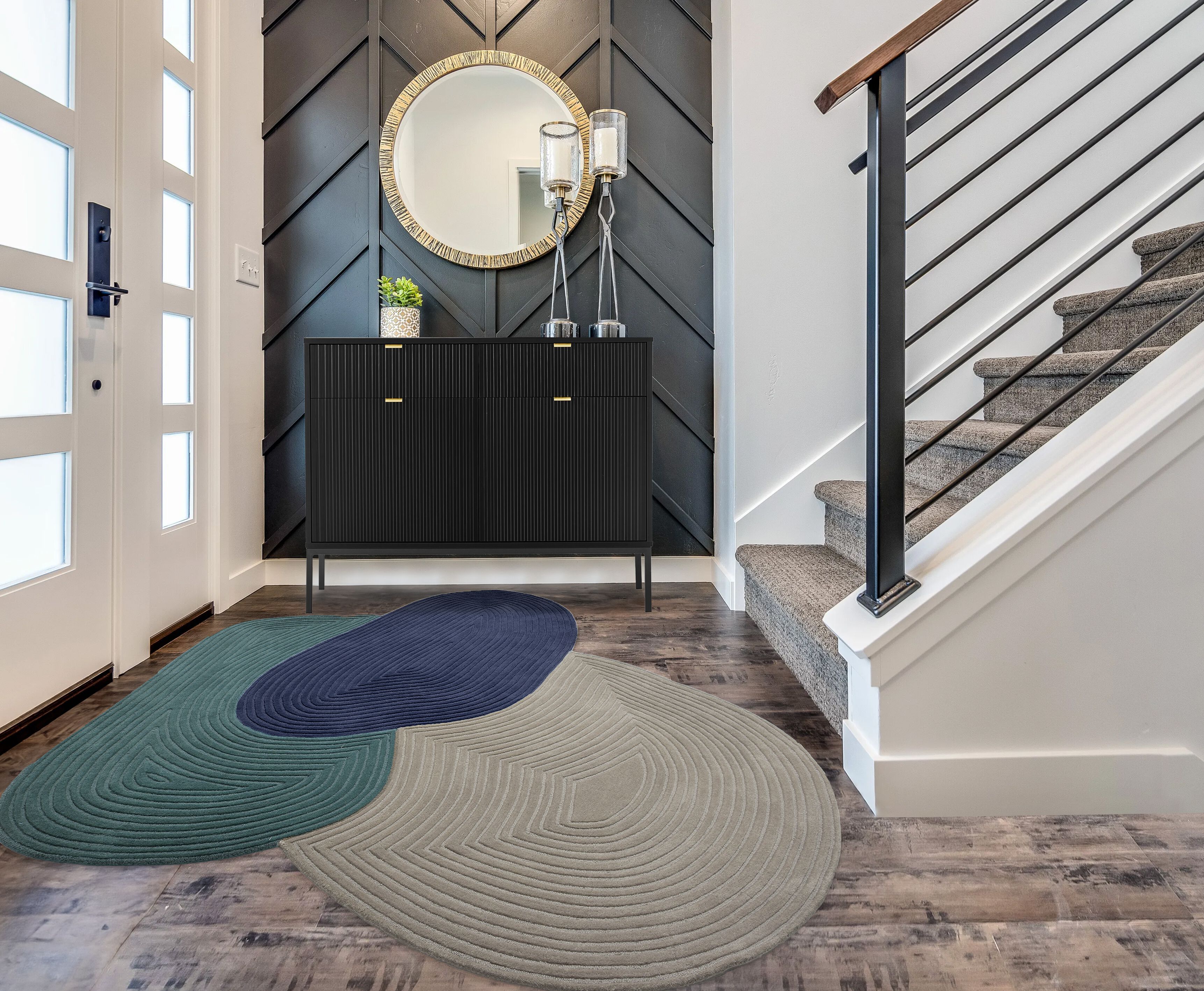 Овальный ковер с длинным ворсом Ademi Exclusive ARCH-00064484 - Вид №2