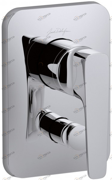 E98718-CP Встраиваемый смеситель на 2 выхода, механика Jacobdelafon ALEO+ Santreyd