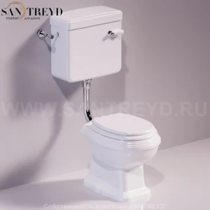 AR812BBIANCO Бачок для унитаза Белый Simas Arcade Италия