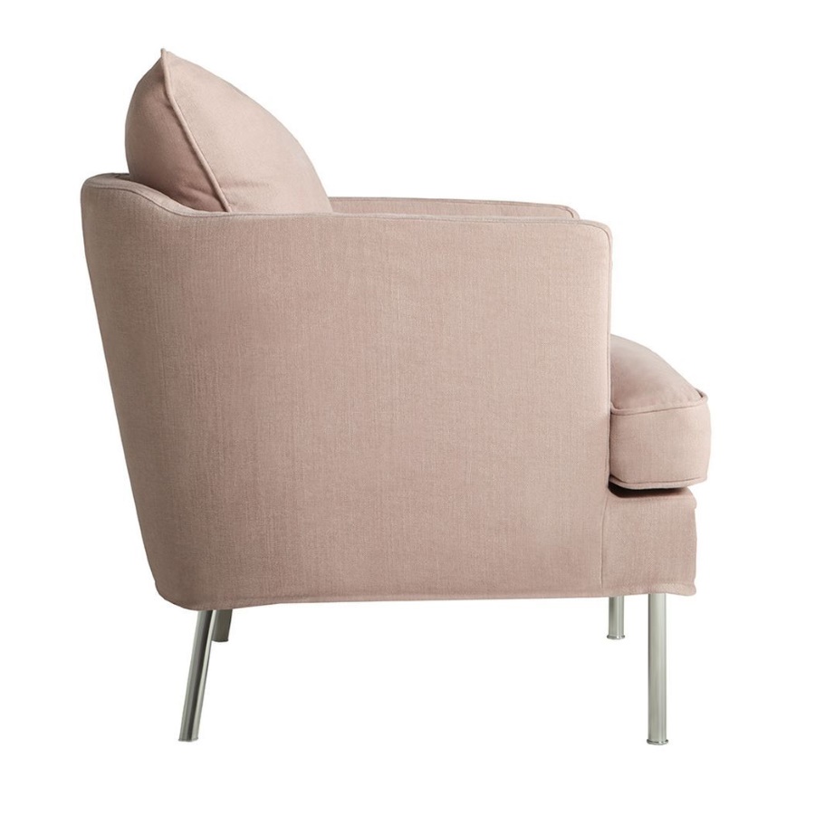 Кресло Julia, пудрово-розовое Sits S1281 - Вид №2
