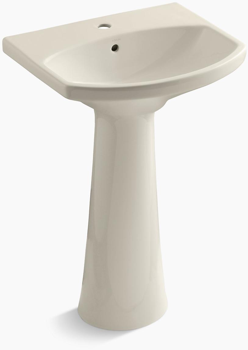 K-2362-1-47 Напольная раковина стоящая прямоугольная Kohler 