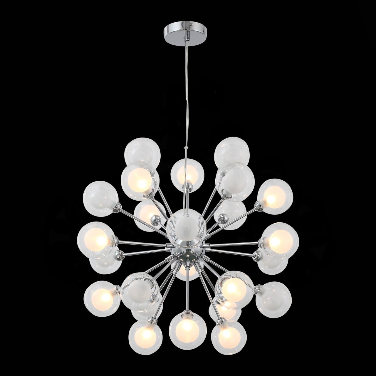 Подвесная люстра ST Luce Dualita SL431.103.13 ST LUCE ДИЗАЙНЕРСКИЕ, DUALITA, ШАР 108687 Хром  - Вид №2