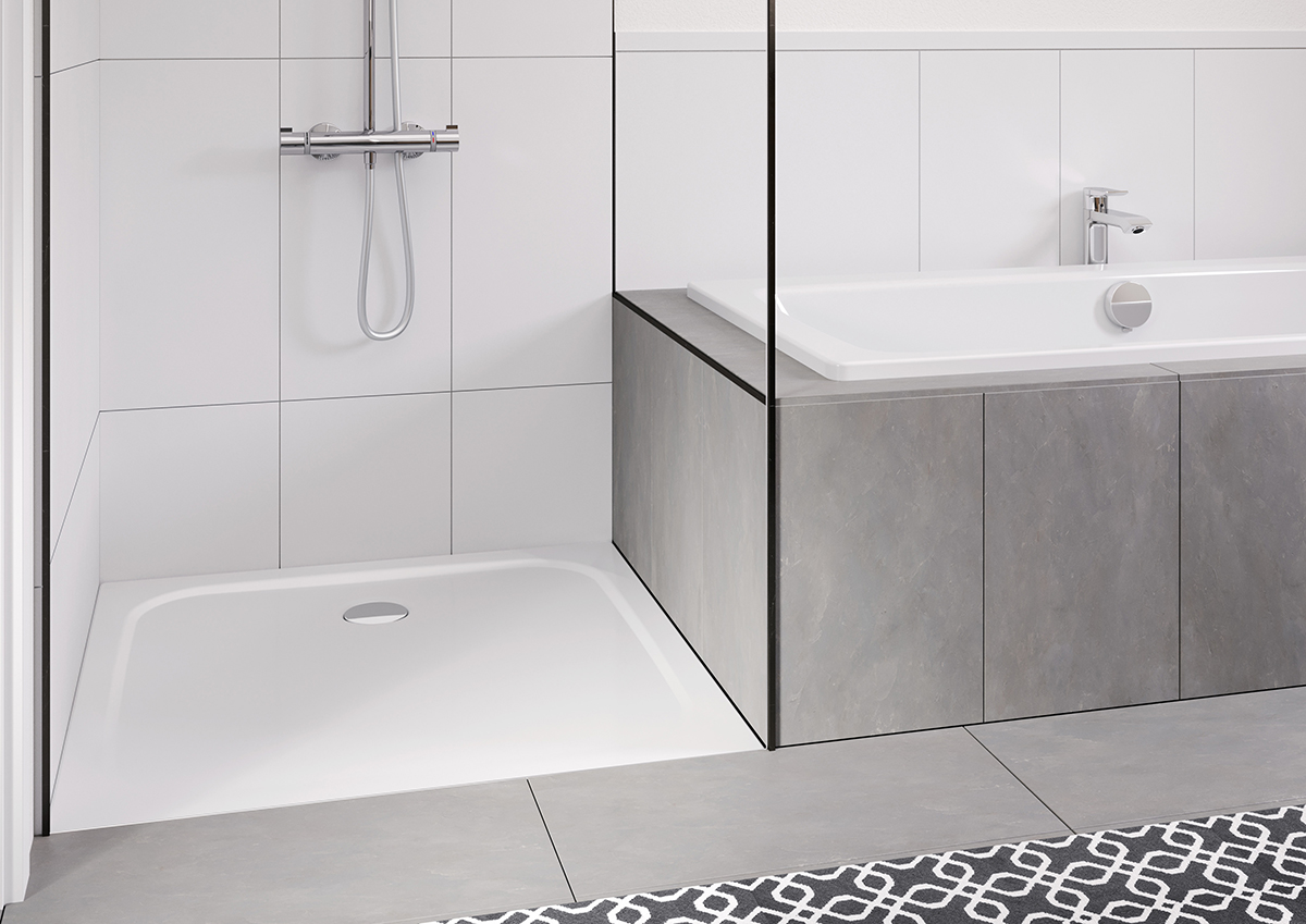 Душевой поддон KALDEWEI Сталь эмалированная 2256-1 446 теплый серый 30 2256-1446 - Вид №11