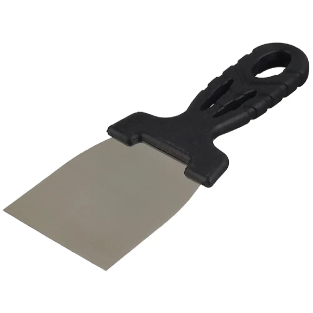Шпатель гладкий Jettools 80 мм, нержавеющая сталь STLM-2031698