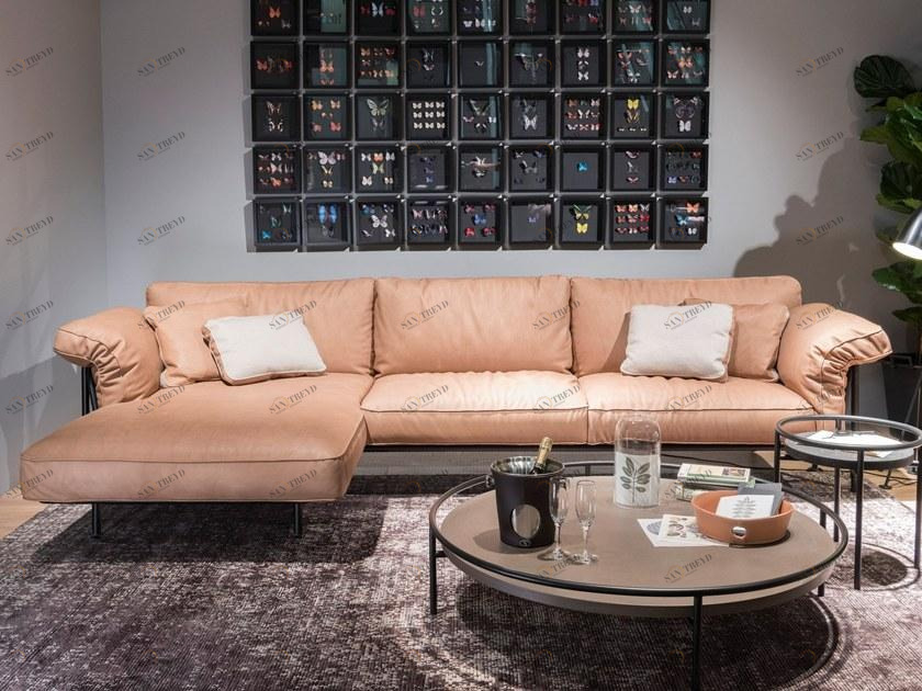 de Sede Модульный кожаный диван с шезлонгом sun-id-1353674