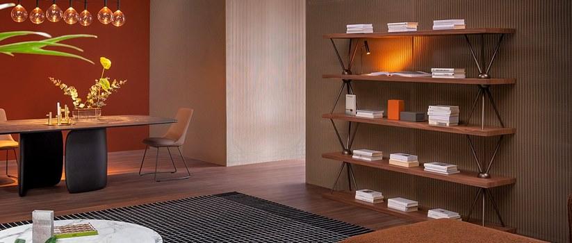 Bonaldo Открытый деревянный книжный шкаф sun-id-1416240 - Вид №2