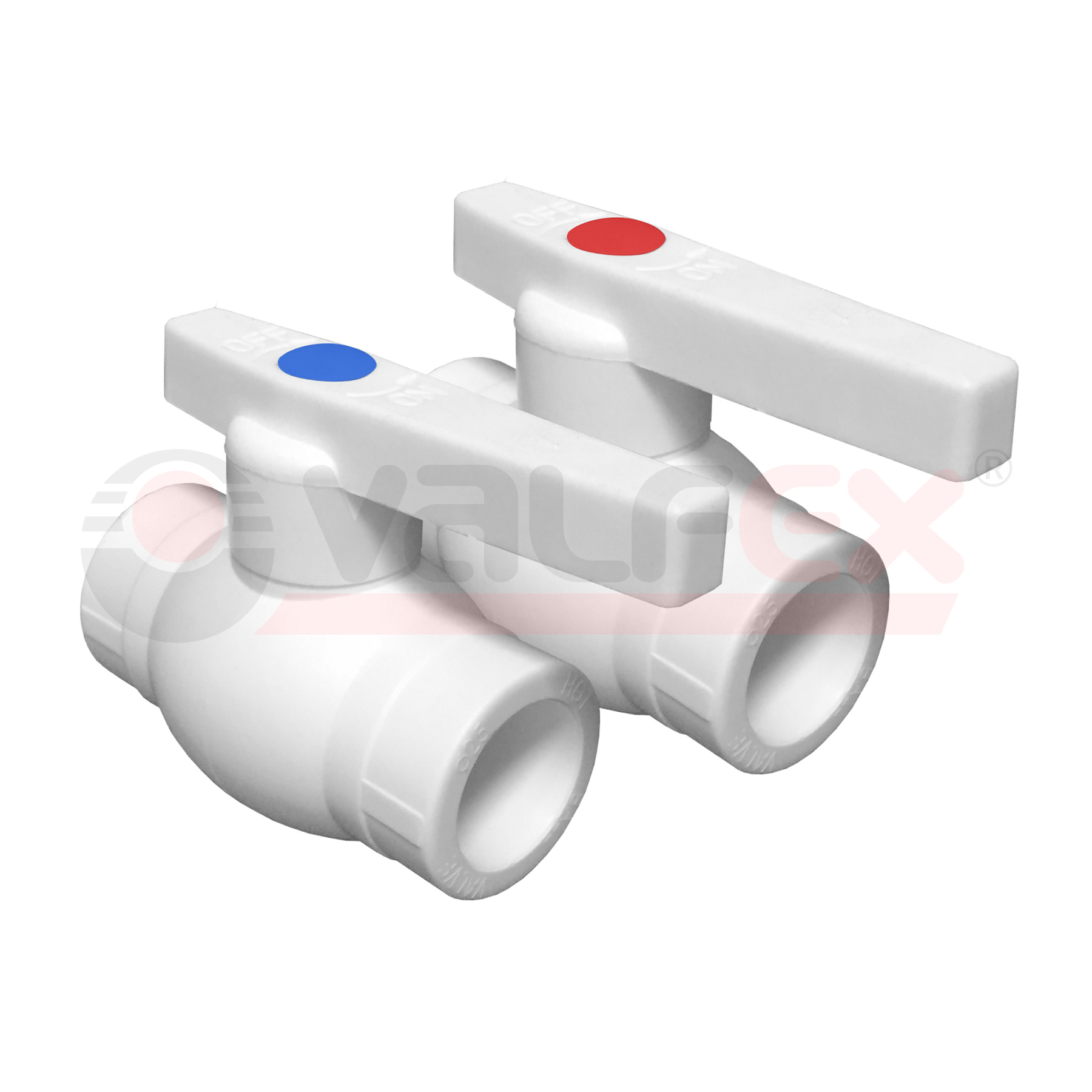 VALF 10145025Г Valfex Кран шаровой полипропиленовый OPTIMA 